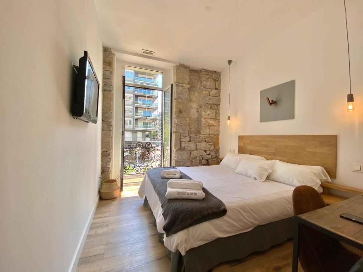 Mirandoalaconcha Rooms San Sebastián Exterior foto